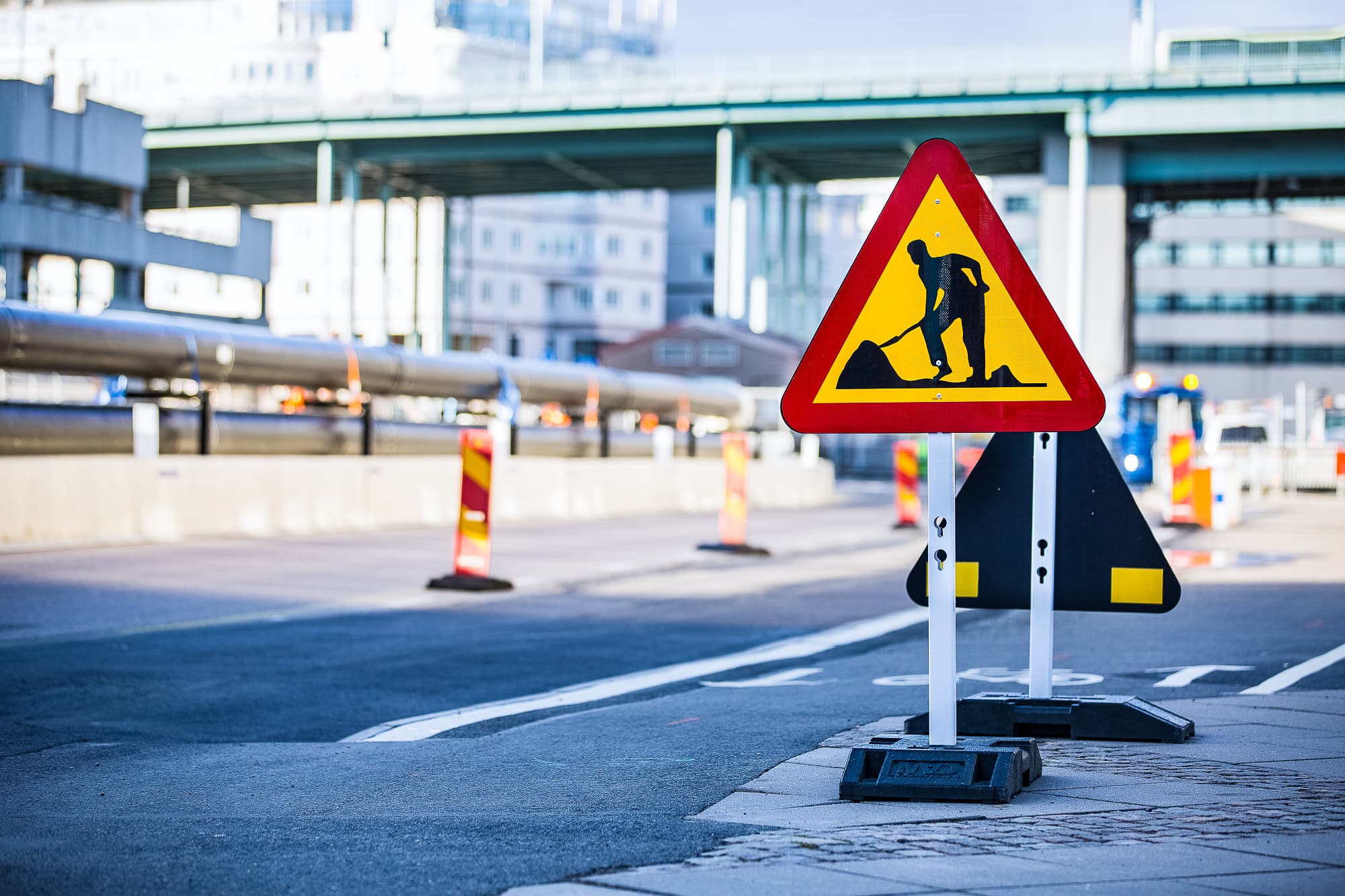 Arbete på väg går från nivåer till steg